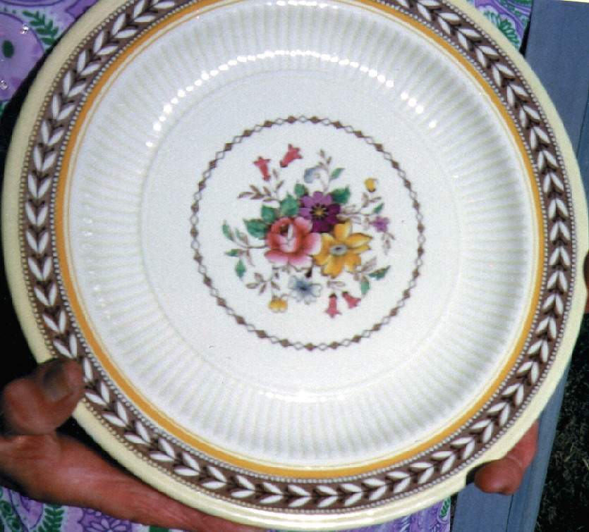 Hampton Dinner Plate by S Fieldings & Co.-1