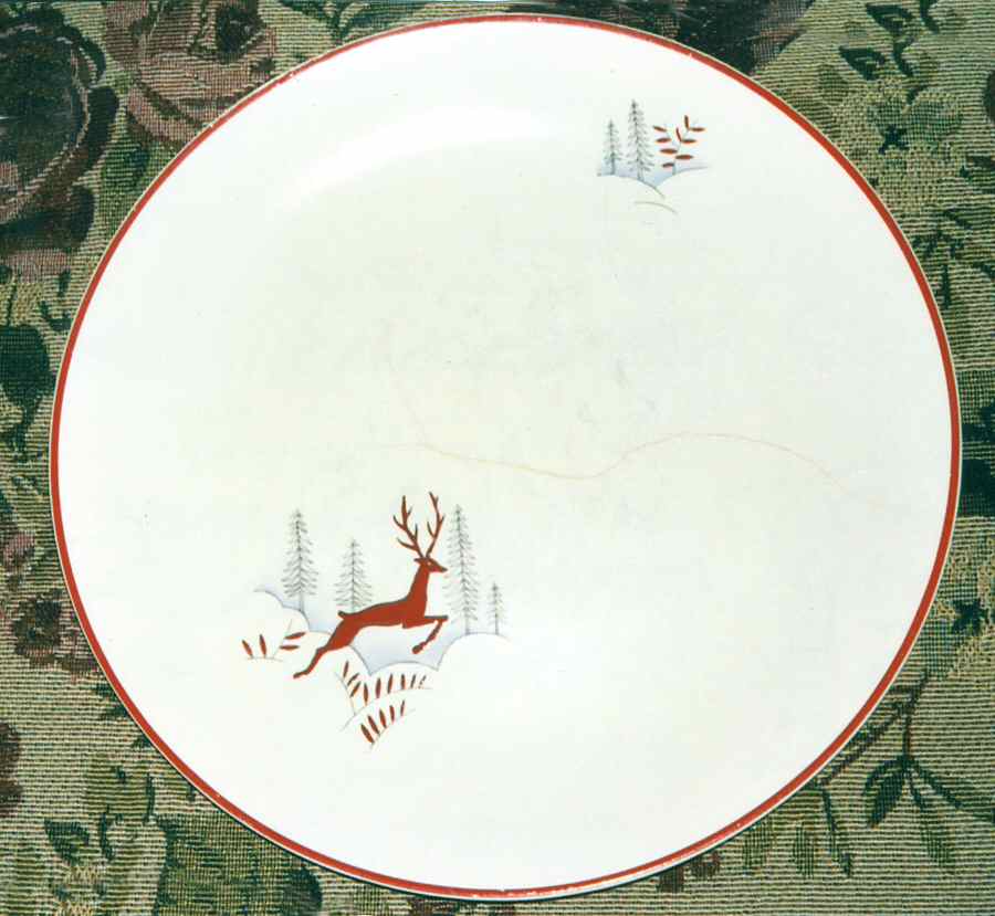 Stockholm Dinner Plate by S Fieldings & Co.-1