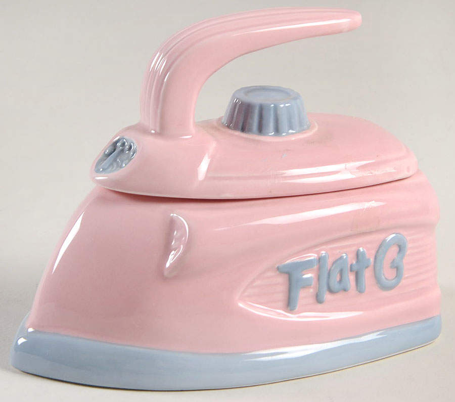 50's Kitchen Sugar Bowl & Lid by Fitz & Floyd-1