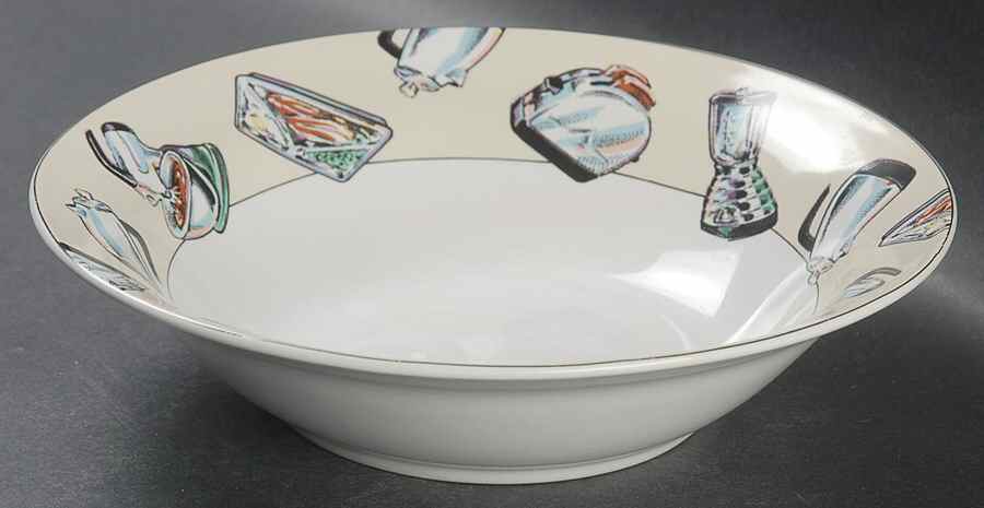 50's Kitchen Soup/Cereal Bowl by Fitz and Floyd-1