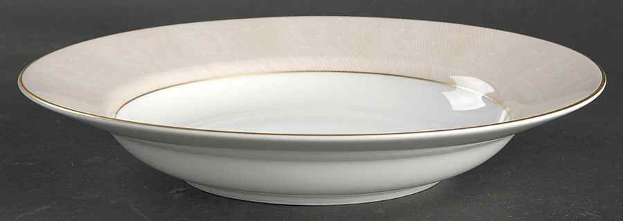 Adobe Peach Large Rim Soup Bowl by Fitz & Floyd-1