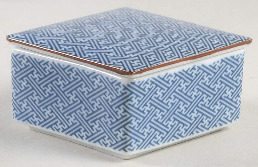 Ajiro Square Box, No Lid by Fitz & Floyd-1