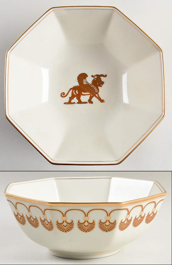 Alexandria 8" Octagonal Vegetable Bowl by Fitz & Floyd-1