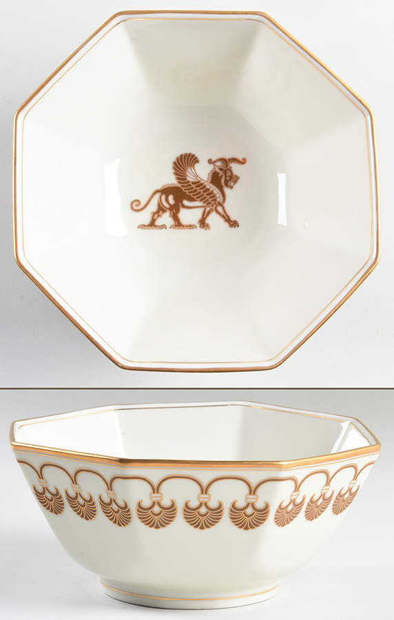 Alexandria 7" Octagonal Vegetable Bowl by Fitz & Floyd-1
