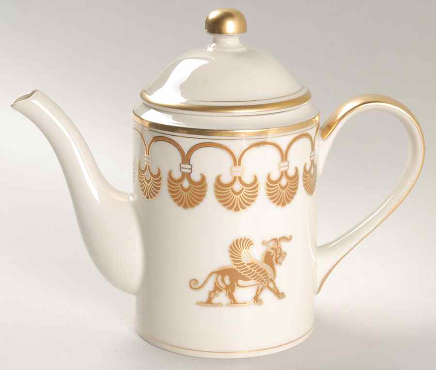 Alexandria Mini Coffee Pot & Lid by Fitz & Floyd-1