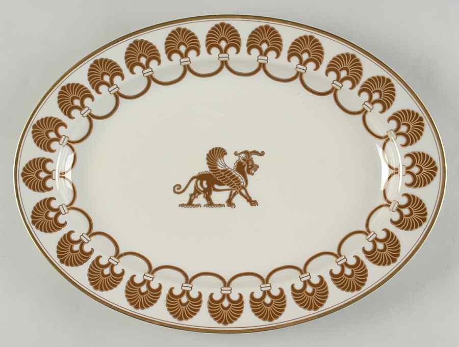 Alexandria 14" Oval Serving Platter by Fitz & Floyd-1