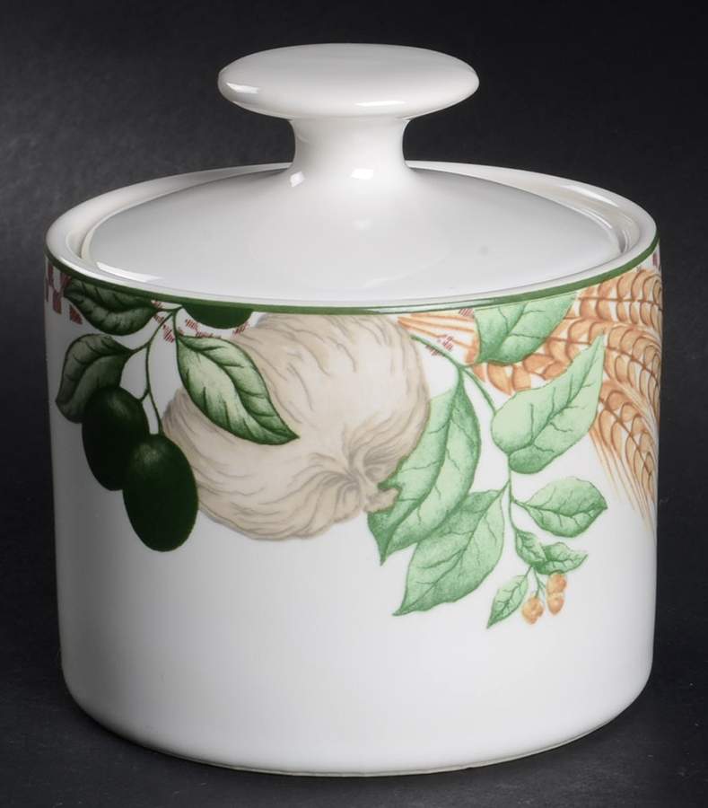 Alfresco Sugar Bowl & Lid by Fitz & Floyd-1