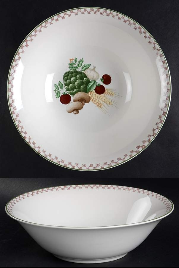 Alfresco 9" Round Vegetable Bowl by Fitz & Floyd-1