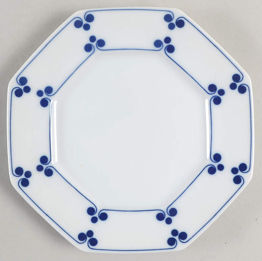 Allegro Blue Bread & Butter Plate by Fitz & Floyd-1