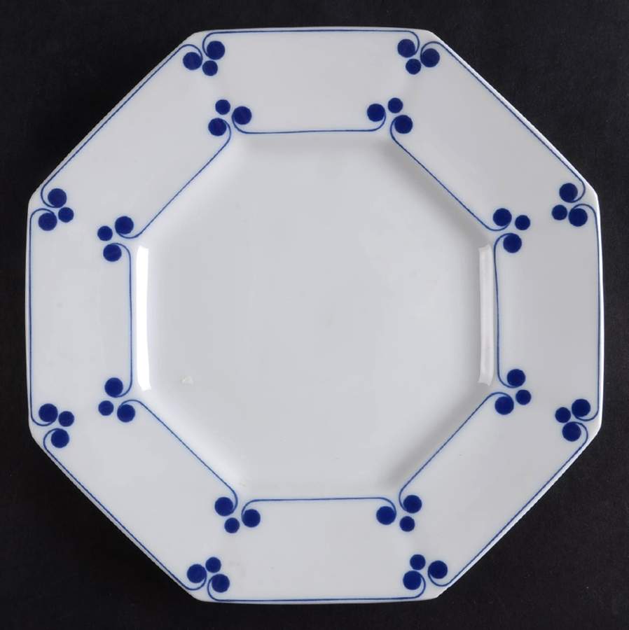 Allegro Blue Salad Plate by Fitz & Floyd-1