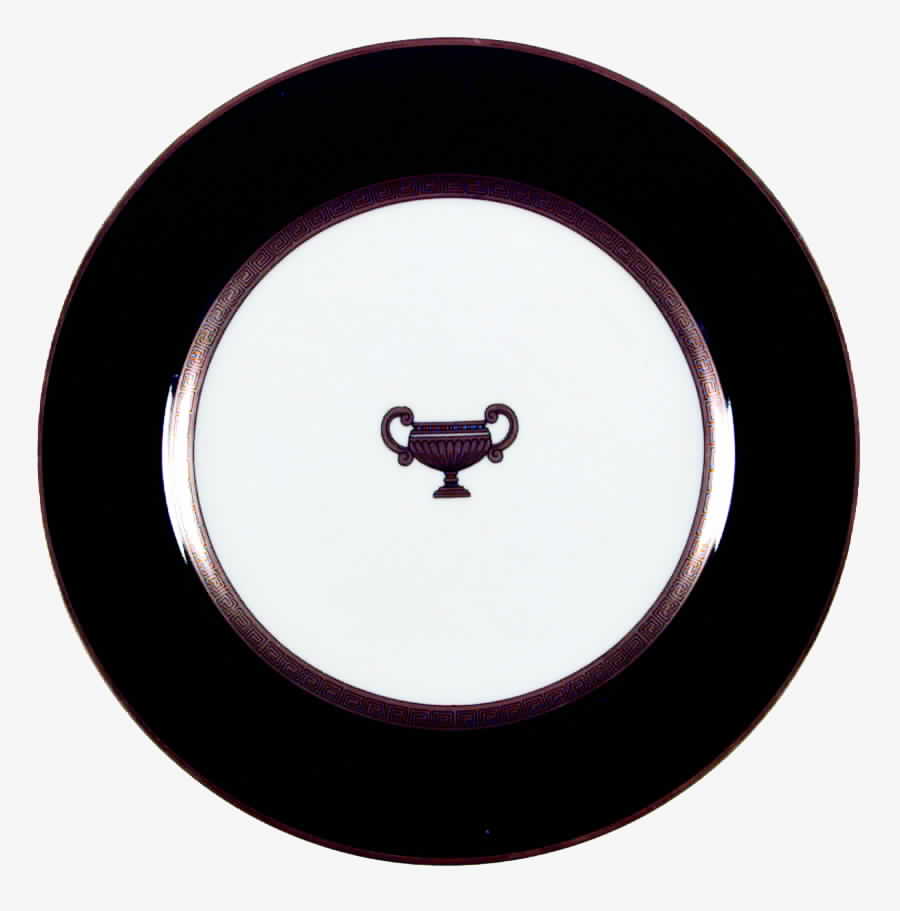 Amphora Black Dinner Plate by Fitz and Floyd-1