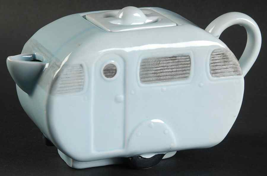 American Roadside Figural Creamer & Lid by Fitz & Floyd-1