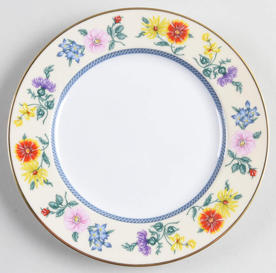 American Wildflowers (Gold Trim) Salad Plate by Fitz & Floyd-1