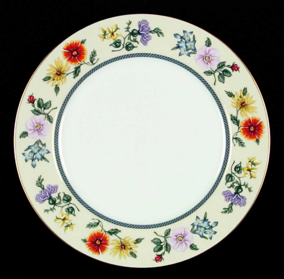 American Wildflowers (Gold Trim) Dinner Plate by Fitz & Floyd-1