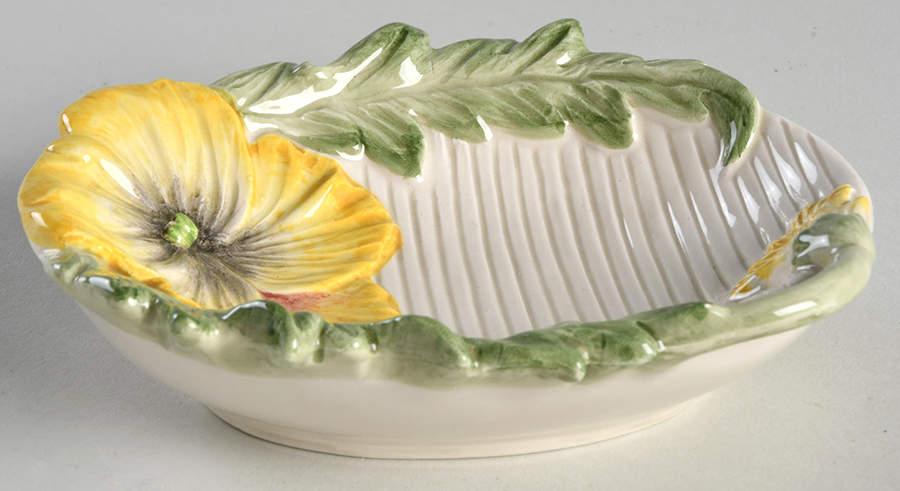 April Flowers Soap Dish by Fitz & Floyd-1