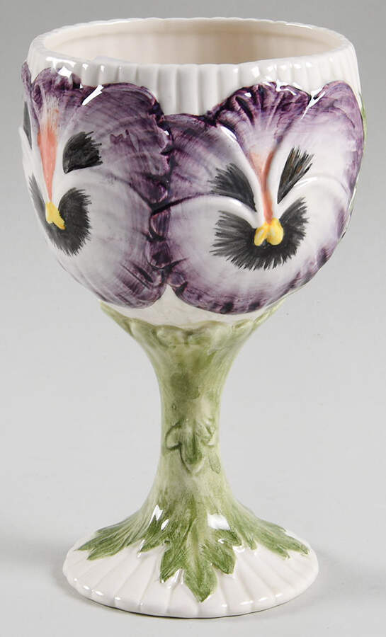 April Flowers China Goblet by Fitz & Floyd-1