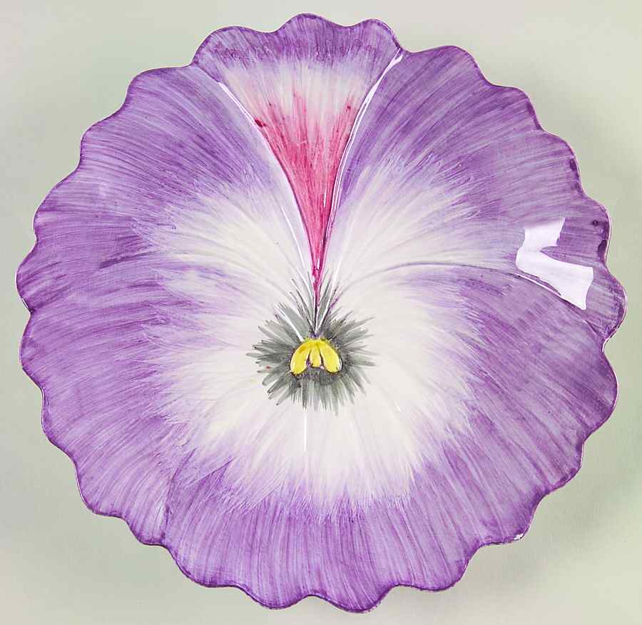 April Flowers Luncheon Plate by Fitz & Floyd-1