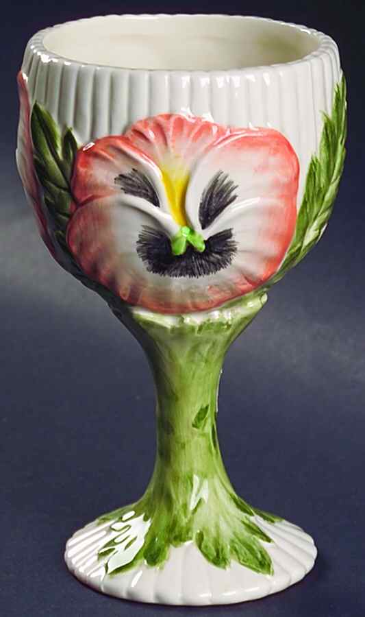 April Flowers China Goblet by Fitz & Floyd-1