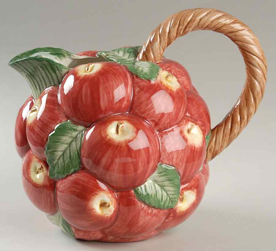 Apples 64 Oz Pitcher by Fitz & Floyd-1