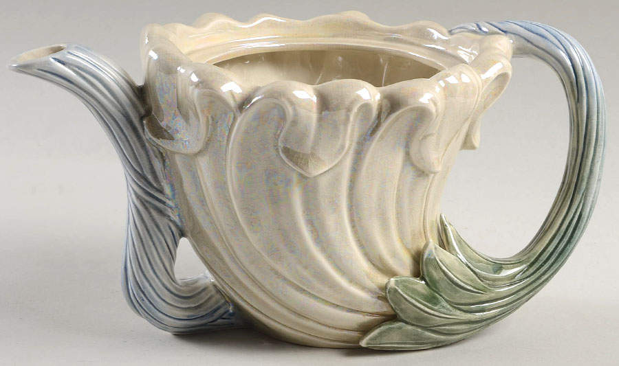 Art Nouveau Teapot No Lid by Fitz & Floyd-1