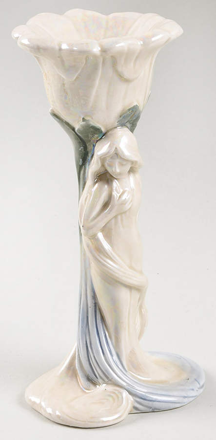 Art Nouveau 5" Candlestick by Fitz & Floyd-1