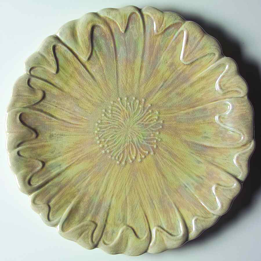 Art Nouveau Dinner Plate by Fitz & Floyd-1