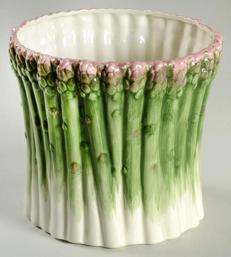 Asparagus 6" Cachepot by Fitz & Floyd-1