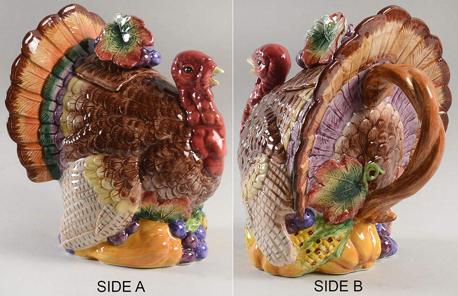 Autumn Bounty Teapot & Lid by Fitz & Floyd-1
