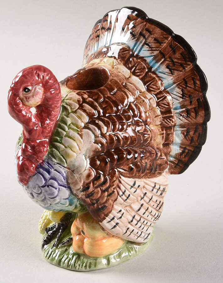 Autumn Bounty 5" Candlestick by Fitz & Floyd-1