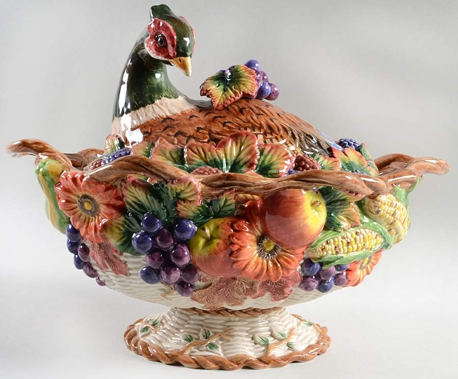 Autumn Bounty Tureen & Lid by Fitz & Floyd-1