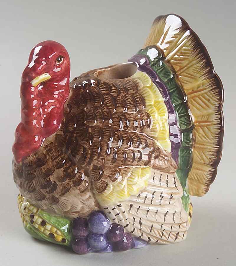 Autumn Bounty Small Candlestick by Fitz & Floyd-1