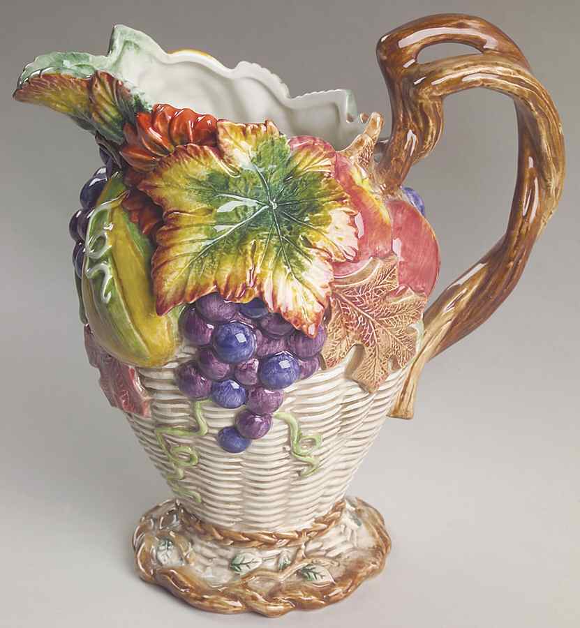 Autumn Bounty 48 Oz Pitcher by Fitz & Floyd-1