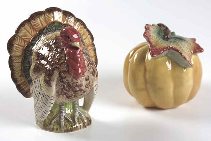 Autumn Bounty Salt & Pepper Set by Fitz & Floyd-1