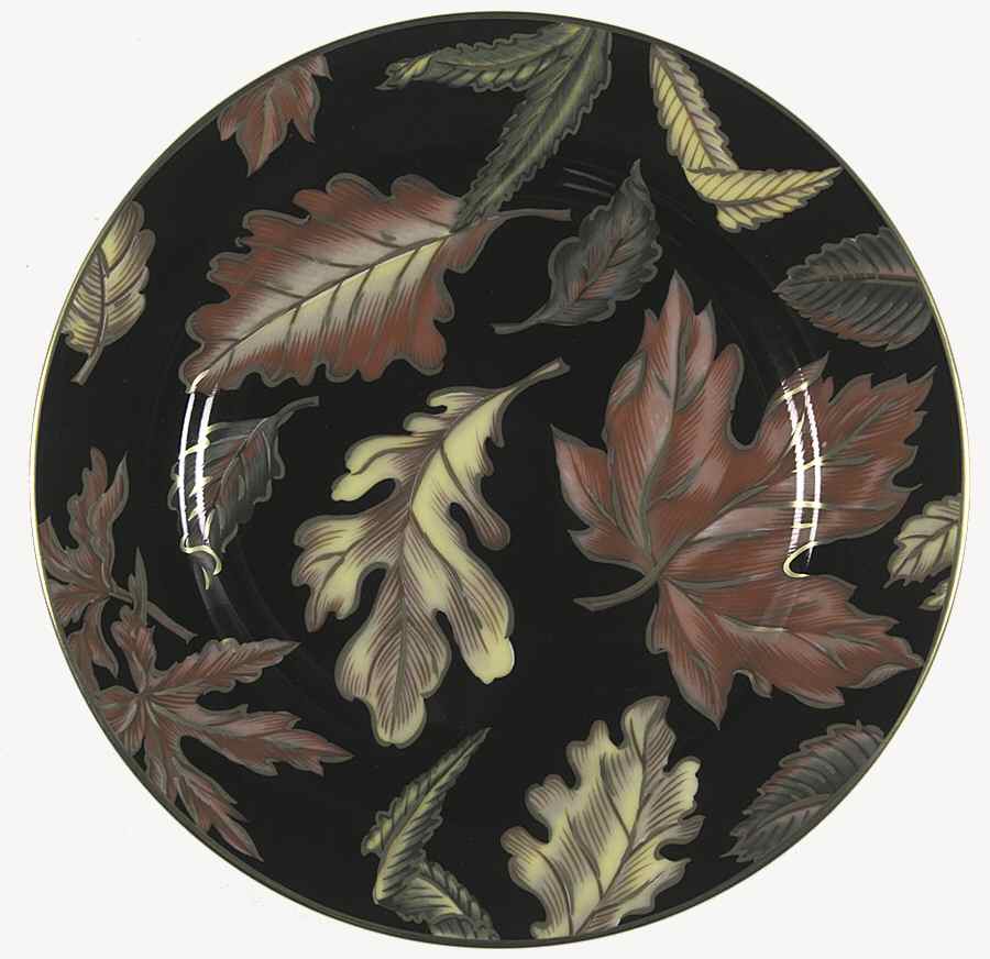 Autumn Leaves Salad Plate by Fitz & Floyd-1