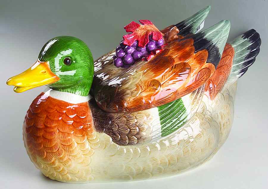 Autumn Woods Tureen &  Lid by Fitz & Floyd-1