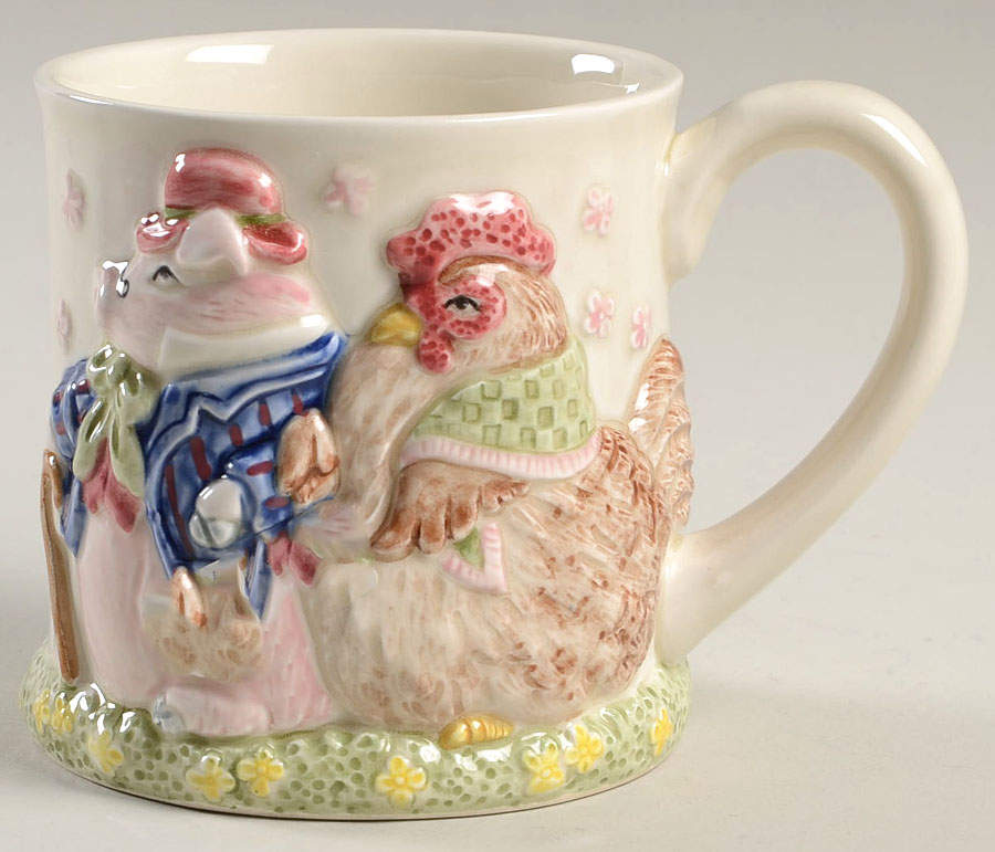Bacon & Eggs Mug by Fitz and Floyd-1