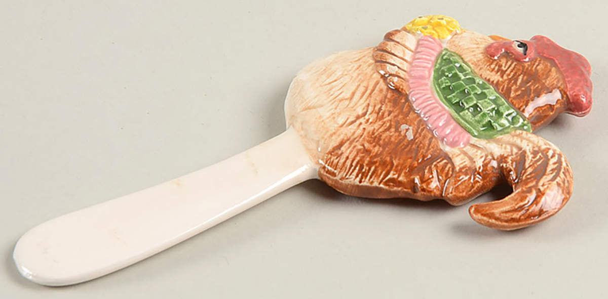 Bacon & Eggs Canape Spreader by Fitz and Floyd-1