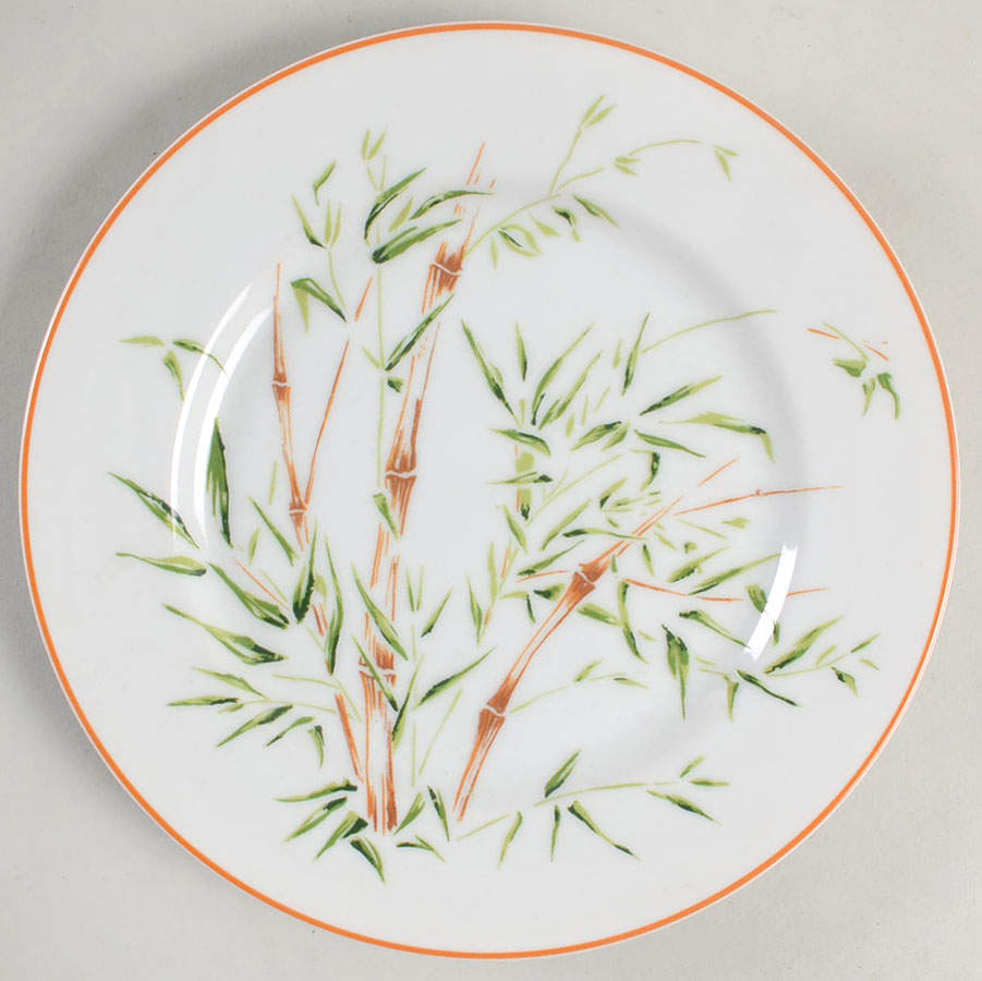 Bamboo Garden Salad Plate by Fitz & Floyd-1