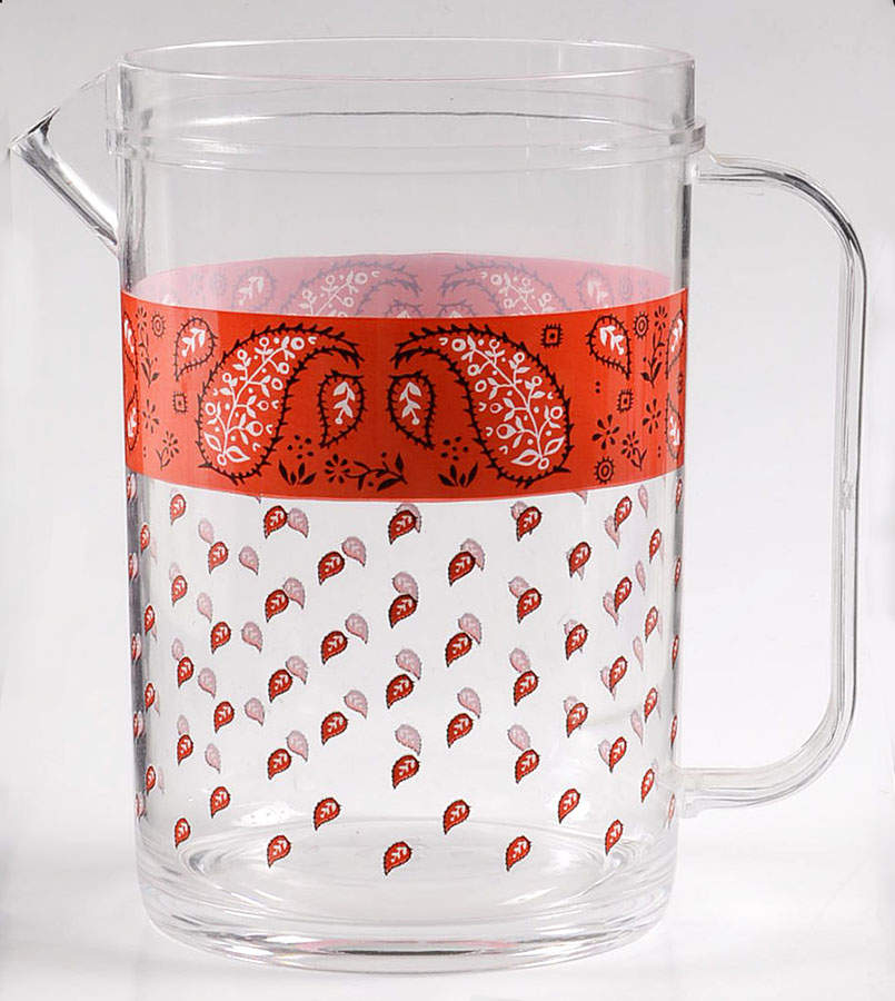 Bandana Acrylic Pitcher No Lid by Fitz & Floyd-1