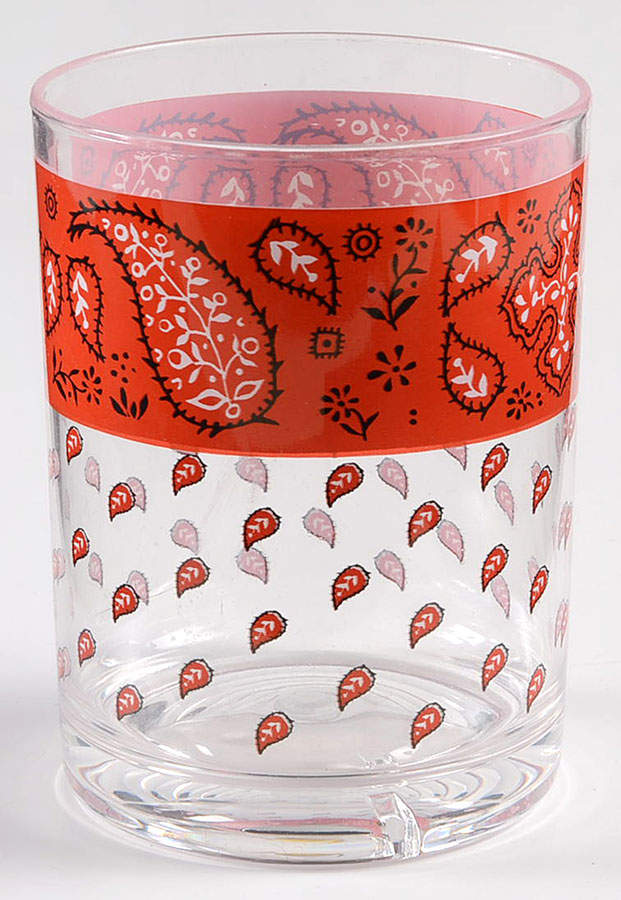 Bandana Acrylic Double Old Fashioned by Fitz & Floyd-1