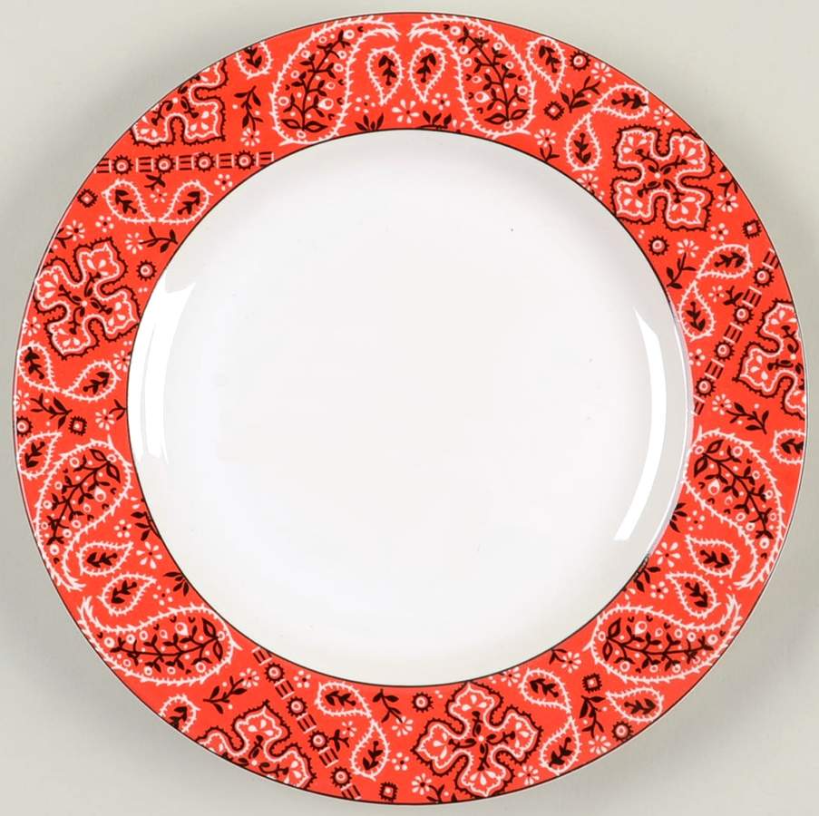 Bandana Salad Plate by Fitz & Floyd-1
