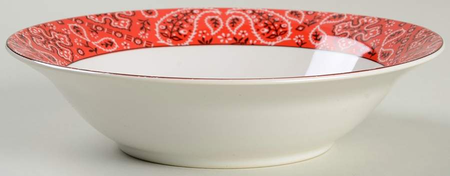 Bandana Coupe Soup Bowl by Fitz & Floyd-1