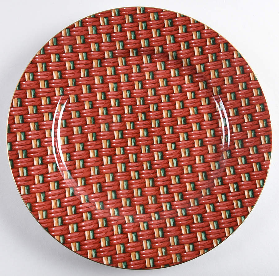 Basketry Service Plate (Charger) by Fitz & Floyd-1