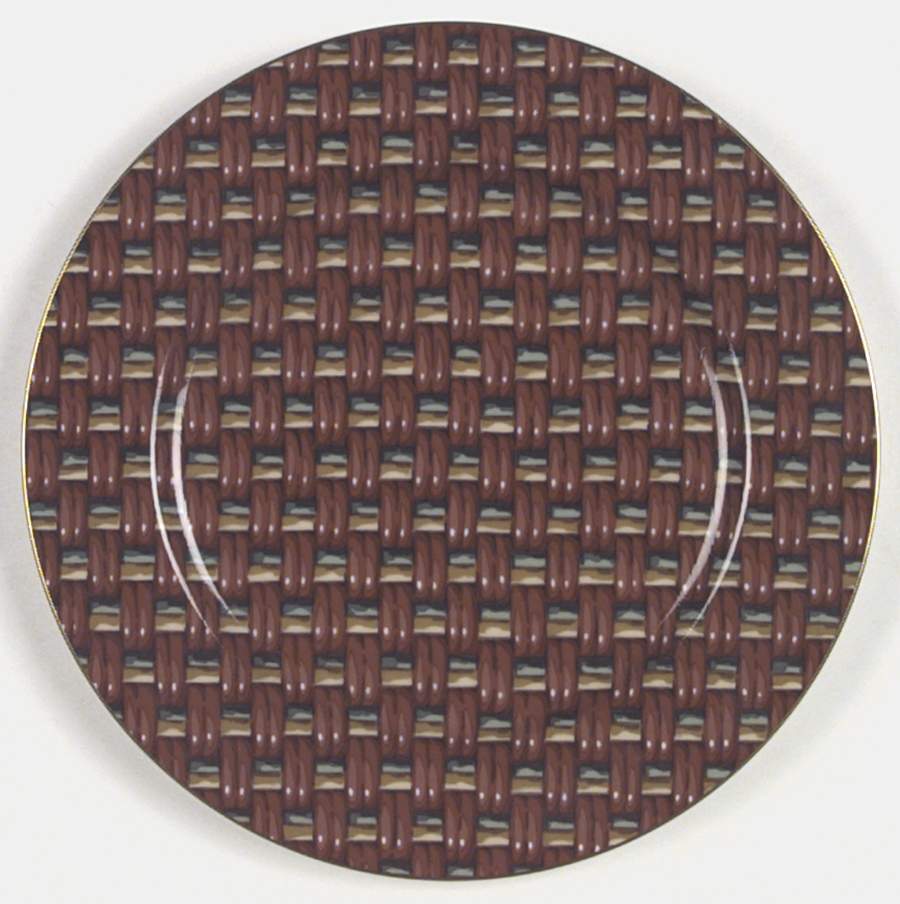 Basketry Dinner Plate by Fitz & Floyd-1
