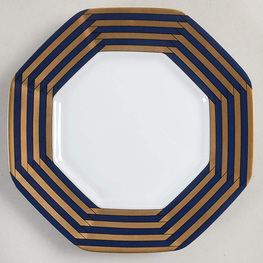 Biarritz Bleu Salad Plate by Fitz & Floyd-1