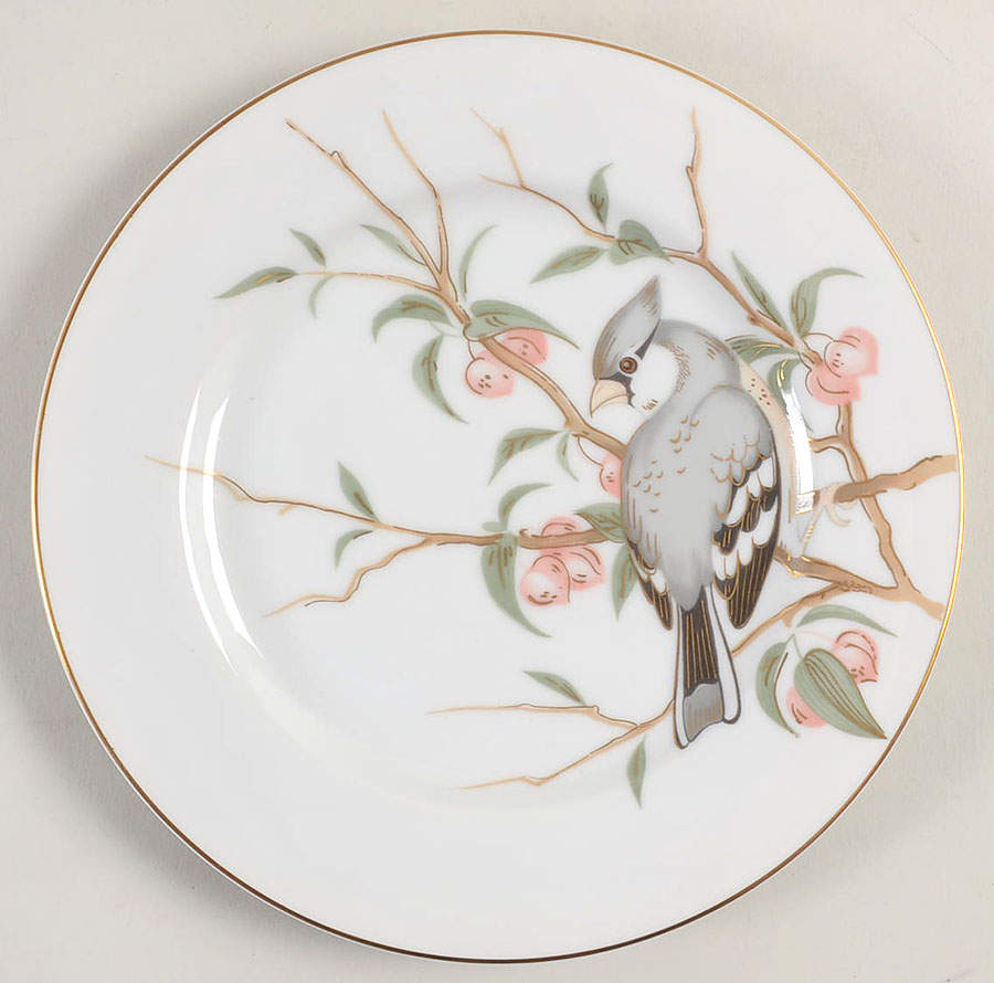 Bird Song Salad Plate by Fitz & Floyd-1