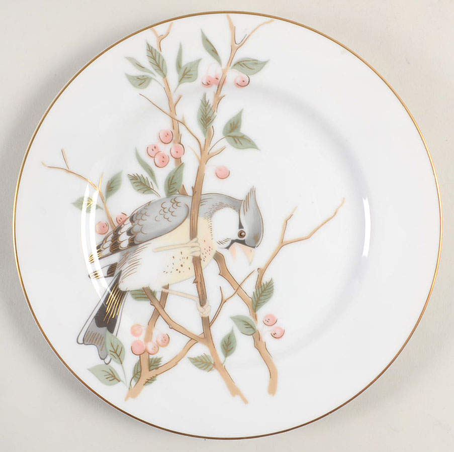 Bird Song Salad Plate by Fitz & Floyd-1