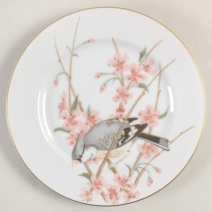 Bird Song Salad Plate by Fitz & Floyd-1