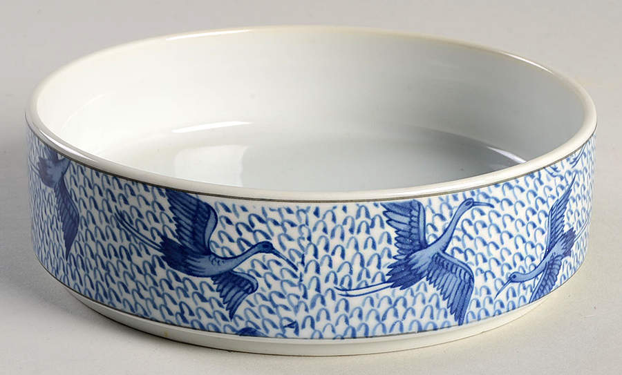 Blue Stork Stacking Bowl by Fitz & Floyd-1