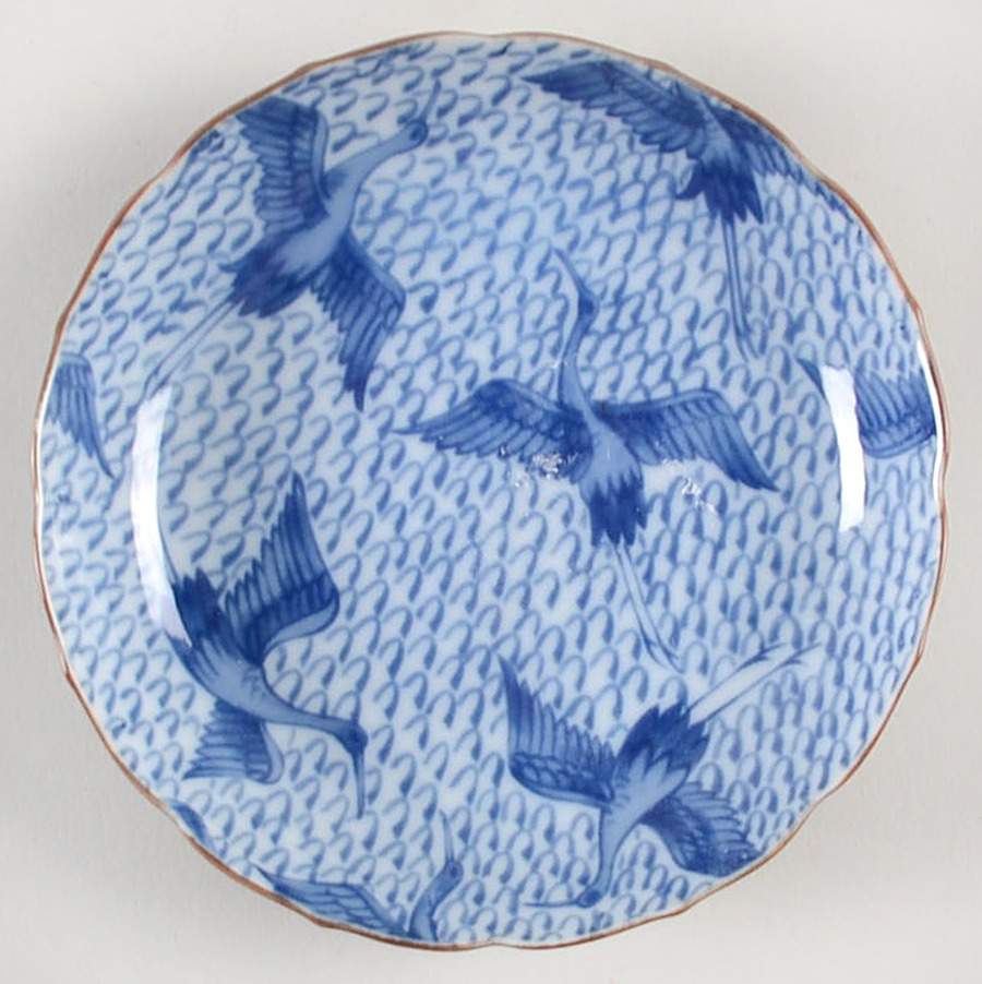 Blue Stork Coaster by Fitz & Floyd-1